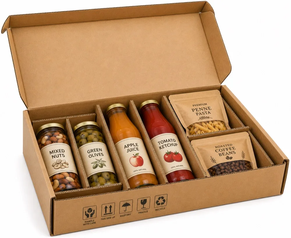 Food & Beverage — Food-grade printed carton