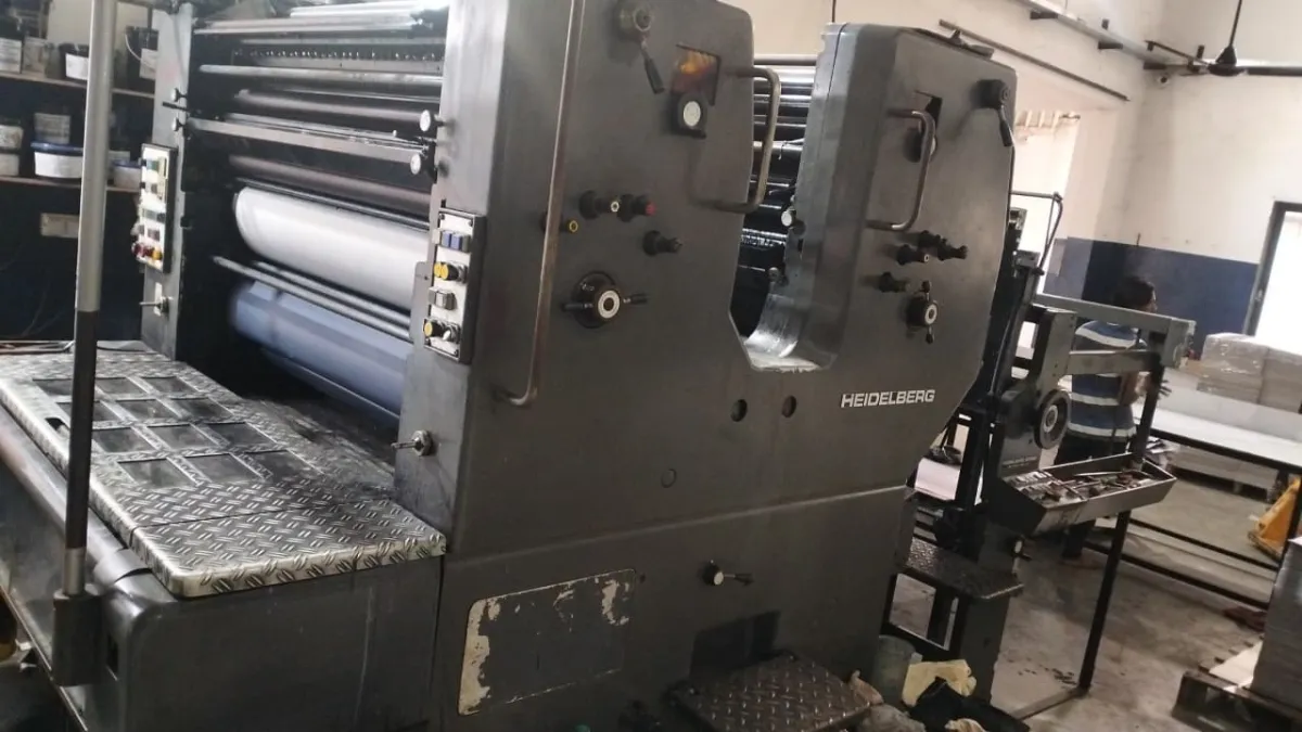 Imported Heidelberg 28" × 40" 2-Colour Offset Printing Machine
