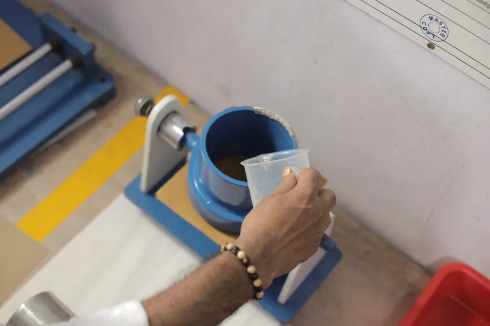 Cobb Tester in the Asian Packaging in-house quality laboratory